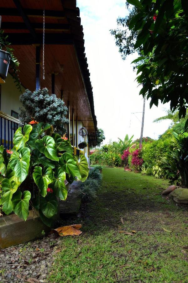 Casa Finca Villa Luz A 800 Mts Del Parque Del Cafe モンテネグロ エクステリア 写真